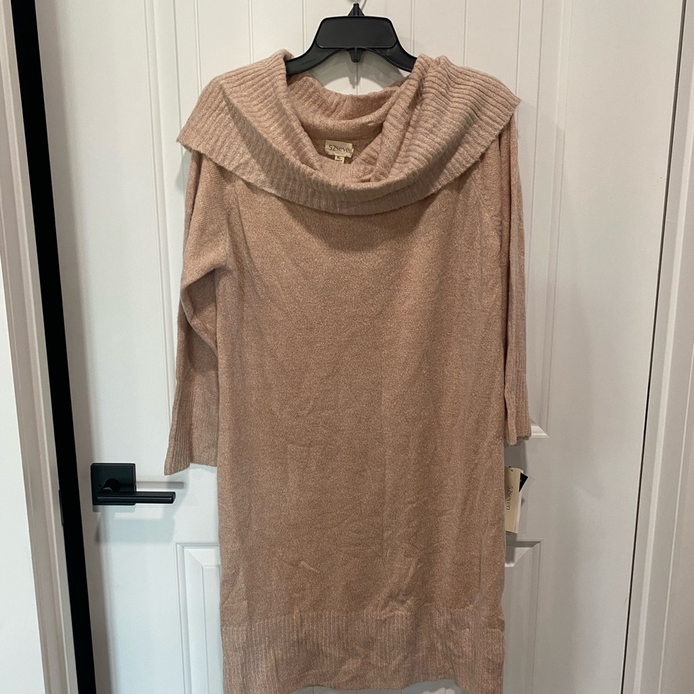 Oatmeal Woman’s Sweater Dress new with tags